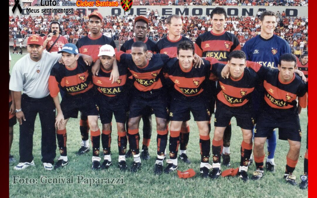 IMAGEM DE CLÉBER SANTANA COM A CAMISA DO SPORT