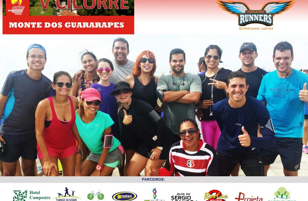 PAPALÉGUAS RUNNERS FIRME NOS OBSTÁCULOS DO MONTE DOS GUARARAPES