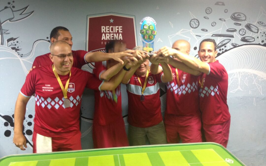RECIFE ARENA CONQUISTA PERNAMBUCANO DE FUTMESA 12 TOQUES