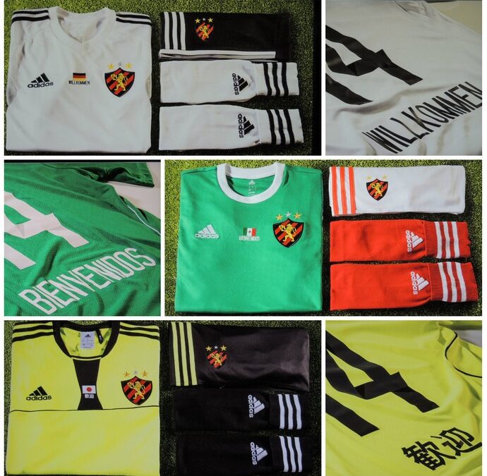 SPORT VESTIRÁ CAMISA DA ALEMANHA, MÉXICO E JAPÃO PATROCINADAS PELA ADIDAS EM HOMENAGEM A COPA DO MUNDO