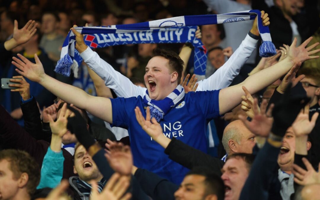 LEICESTER COM A MAIOR TORCIDA DO MUNDO