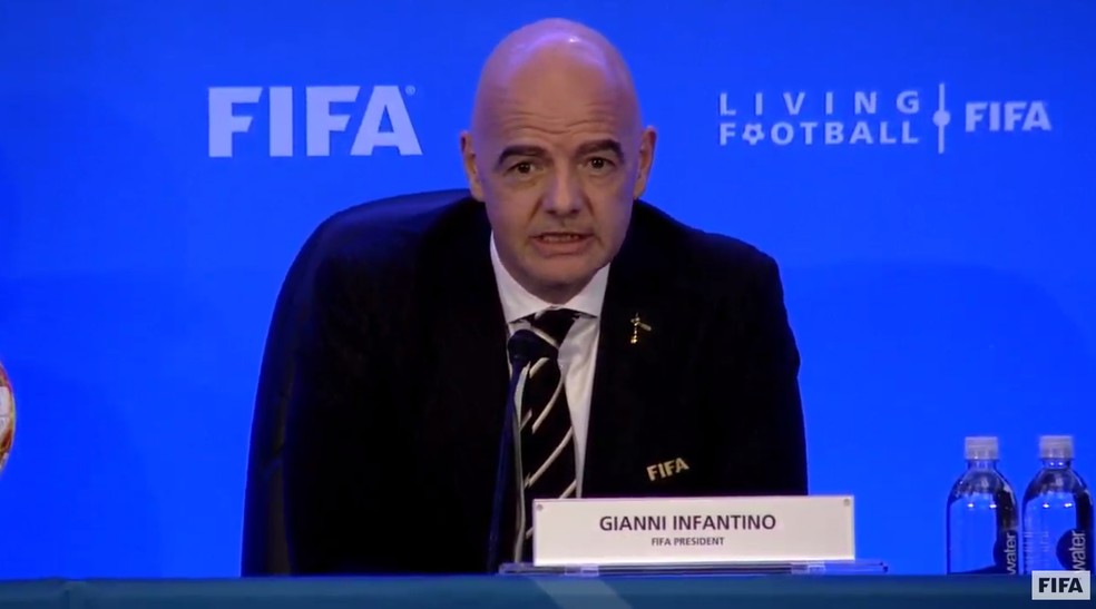CONSELHO AUTORIZA E FIFA SEGUE COM PLANO DA COPA DO MUNDO DE 2022 COM 48 SELEÇÕES