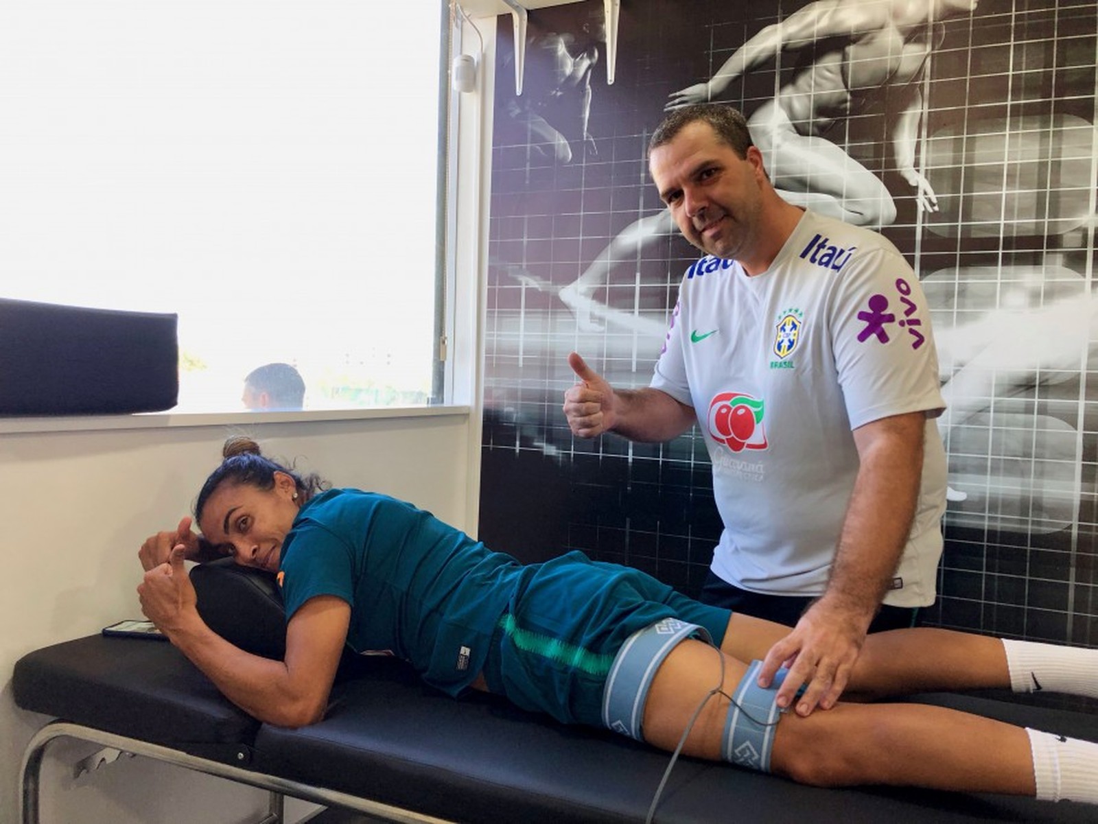 COM MARTA NO DM VADÃO SEGUE COM OS TREINAMENTOS DA SELEÇÃO EM PORTUGAL